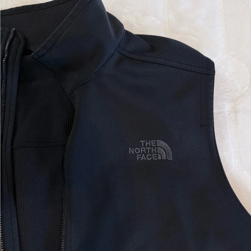 The North Face Black Softshell Vest